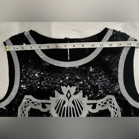 BCBG MAXAZRIA Sofi Sequin Top Women Sz S - Picture 15 of 16